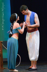 Aladdin e il genio dell'Oriente