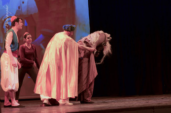 Aladdin e il genio dell'Oriente