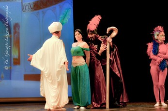 Aladdin e il genio dell'Oriente